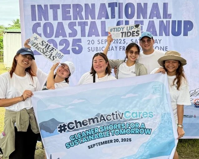 ChemActiv Cares Joins Tidy Up the Tides – Subic Coastal Cleanup 2025